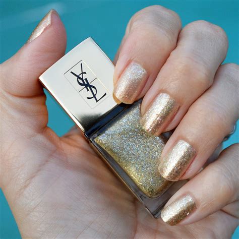 YSL holiday 2017 nail polish Dazzling Lights review